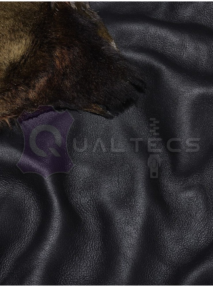 Мех дубленочный Овчина Merino | Цвет: Черный | Мех: Montana Мех дубленочный Овчина Merino | Цвет: Черный | Мех: Montana