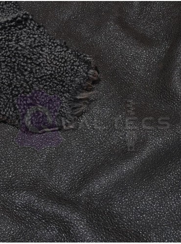 Мех дубленочный Овчина Merino | Цвет: Коричневый Brisa