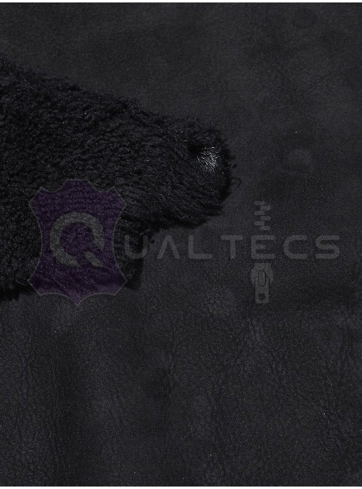 Мех дубленочный Овчина Merino | Цвет: Черный 58 Мех дубленочный Овчина Merino | Цвет: Черный 58